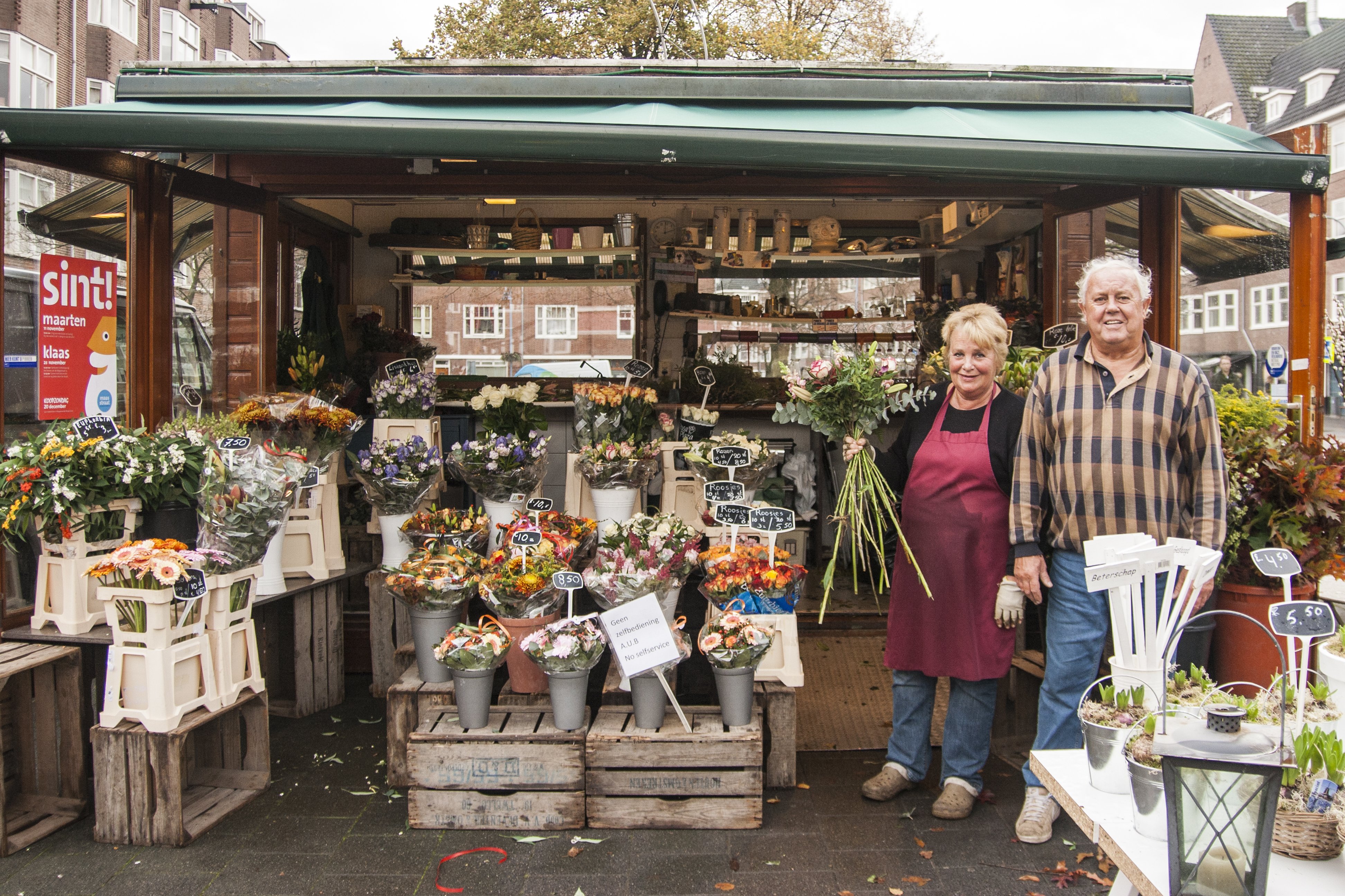 Bloemenkiosk