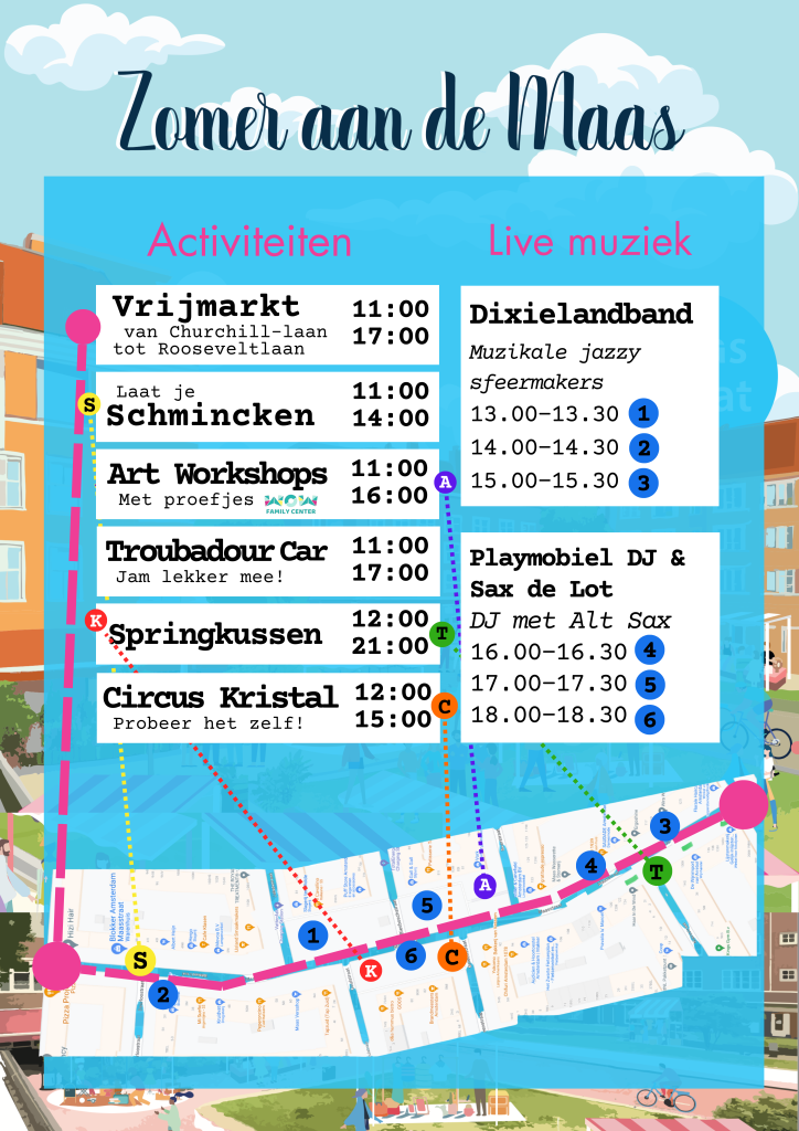 Programma Zomer aan de Maas 2026